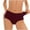 Wine, variant on Seamless Cotton Underwear for Women Women's Stretchy Underwear Soft Seamless Full Cover Panties High Waist Comfortable Breathable Briefs White XL