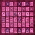 thumbnail image 1 of Ahgly Company Indoor Square Abstract Pink Modern Area Rugs, 5' Square, 1 of 4