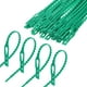 thumbnail image 1 of Uxcell 100-Pack Bridas Ajustables para Plantas de 4.5 Pulgadas de Plástico para Jardín para Interior/Exterior Verde, 1 of 1