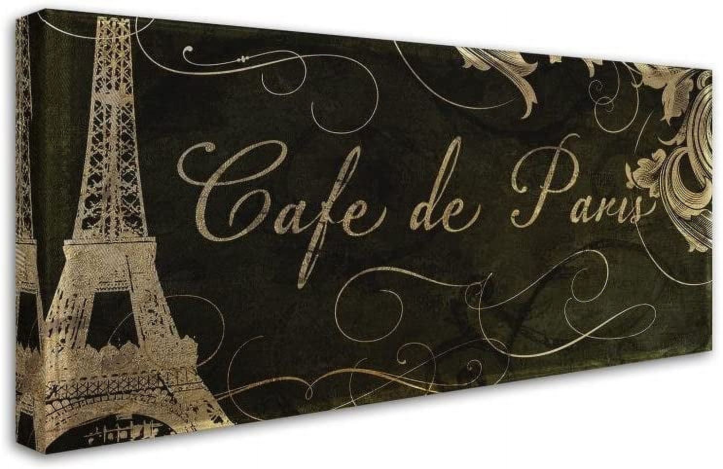 Trademark Fine Art "Cafe De Paris" Canvas Art by Color Bakery