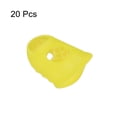 thumbnail image 3 of Uxcell Finger Tips Anti Slip Fingertip Protector, 20 Pack 28mm Silicone Finger Guard, Yellow, 3 of 6