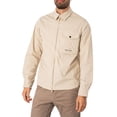 thumbnail image 2 of Marshall Artist Gaberdine Overshirt, Beige, 2 of 7