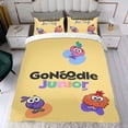 thumbnail image 4 of GoNoodle Conjunto de sábanas temático, trío de piezas, cómodo y amigable con la piel, diseño único, regalo de decoración para el hogar para familiares, amigos y fans,173cm *218cm, 4 of 6