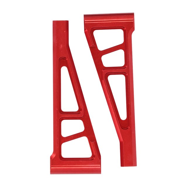 Brazo Oscilante Para Coche RC, Reemplazo Resistente Al Desgaste, Brazo Oscilante Superior Delantero RC De Alta Resistencia, Aleación De Aluminio Ligera Para Coche 1/7 RC ANGGREK Rojo