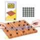 thumbnail image 1 of Juego de ajedrez magnético de madera Mazezones, plegable de 23 cm, 1 of 5