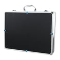 thumbnail image 1 of Yinanstore Hard Shell Carrying Case Shockproof Buckle Closure Cordless Microphone Protection Box for Business Outdoor Activity Party KTV black, 1 of 8