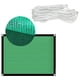 thumbnail image 1 of Toldo Toldo Toldo Vela De Sombra Para El Sol Transpirable Farbic Toldo Toldo Refugio Rectángulo Bloque UV Toldo Para Patio Patio Trasero Césped Jardín Verde 3x4m / 9.8x13.1ft ANGGREK Otros, 1 of 6
