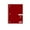 Red, variant on Aminojy Spiral Notebooks,College Ruled Paper, 70 Sheets Per Notebook, 3-Hole Punched Paper, Water Resistant Cover, Double-Sided Pockets, Spiral Lined Notebooks for Work Clearance
