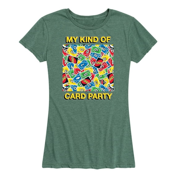 UNO - My Kind Of Card Party - Women's Short Sleeve Graphic T-Shirt