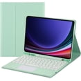 thumbnail image 1 of Funda con teclado táctil para Samsung Galaxy Tab S10 Ultra / S9 Ultra / S8 Ultra de 14,6 pulgadas, con portalápices - Teclado Bluetooth táctil magnéticamente desmontable, 1 of 7