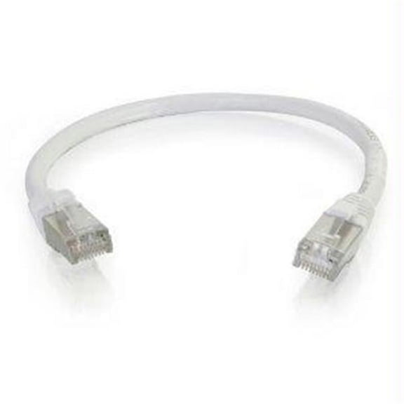 9ft Cat6 Snagless Shielded - stp Network Patch Cable - White