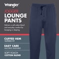 thumbnail image 4 of Wrangler Sleep Jogger CVC Jersey Ankle Pajama Bottoms Sleep Pants for Men, S-2XL, 4 of 7