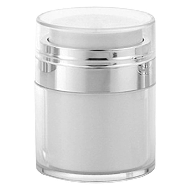 Botellas con bomba sin aire Lingouzi, envases de crema al vacío, envases de cosméticos para maquillaje al vacío, envases de cosméticos para cremas faciales, lociones y cremas simples.