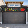 thumbnail image 6 of Colorful Chalk Style Back to School Banner Background Party Decorations Backdrop for Classroom Decor School Event Photo Props Welcome Party Supplies, 6 of 7