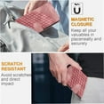thumbnail image 3 of Flip Case for Infinix Smart 10 Flip Business Magnetic Card Holder Shockproof Leather Case Pu Leather Flip Cover Geometric Pattern, 3 of 5