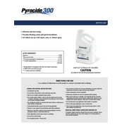 Pyrocide 300 Fogging Concentrate Controls Cockroaches, Mosquitos, Fleas and more - 128 fl oz Jug by MGK