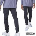 thumbnail image 2 of Ultra Performance 3 Pack Mens Sweatpants, Fleece Cargo Joggers for Men with Pockets, 2 of 5