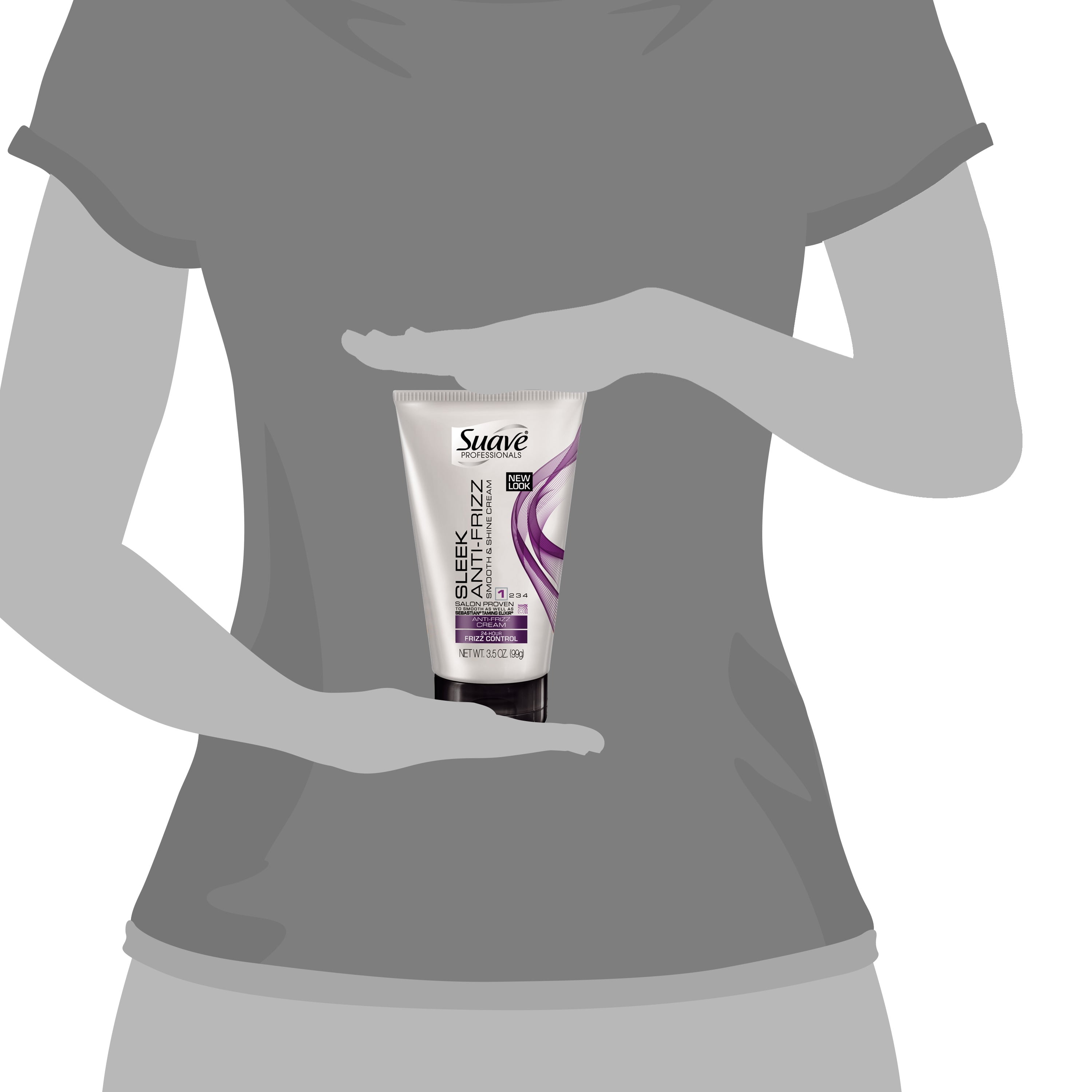 Suave Professionals Anti Frizz Cream Sleek 3.5 oz