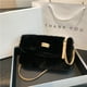 thumbnail image 1 of Bolso de piel sintética para mujer con correa ajustable, bolso bandolera suave para citas de invierno, 1 of 7