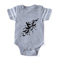 thumbnail image 1 of CafePress - Bats Many_Bl - Cute Infant Baby Football Bodysuit, 1 of 1