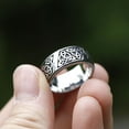 thumbnail image 4 of Celtic Knot Ring Punk Cool Viking Norse Mythology Jewelry Pinky Rings Nordic Rings (13), 4 of 6