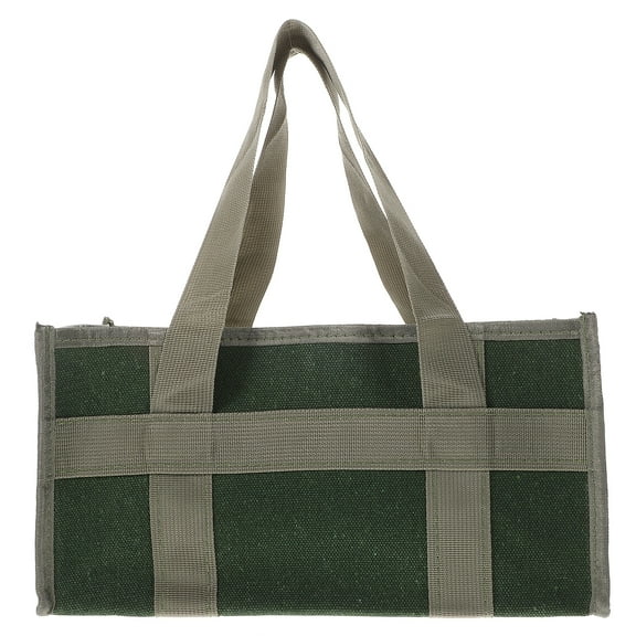 Canvas Tote Bag Tool Outdoor Wide Open Tools Handbag for Men Heavy Duty Storage