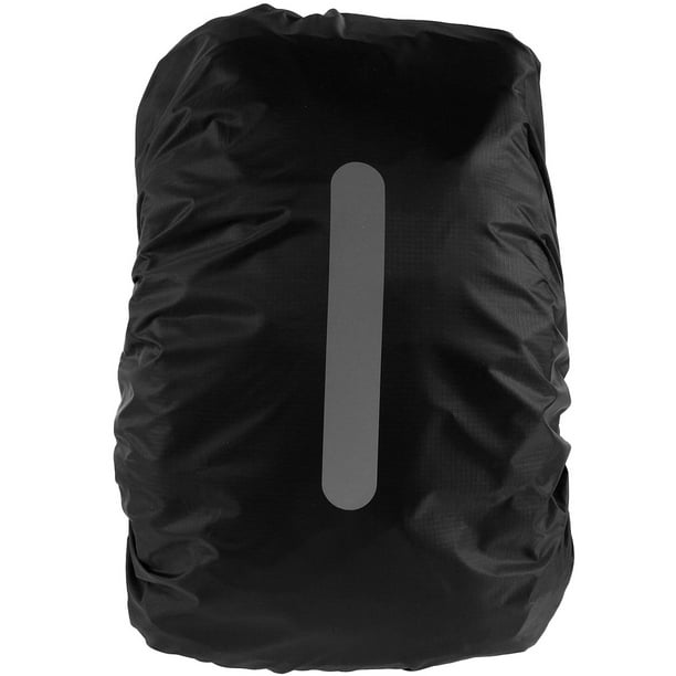 Funda Impermeable Para Mochila Bolsa De 15 25L Protector De Mochila A Prueba De Lluvia Con Tira Reflectante Bolsa Plegable Y Portatil Funda Antipolvo Para Acampar Al Aire Libre Senderismo Escalada Muy...