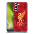thumbnail image 1 of Head Case Designs Officially Licensed Liverpool Football Club Digital Camouflage Home Red Soft Gel Case Compatible with Samsung Galaxy S21 5G, 1 of 7