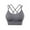 Gray bras for women, variant on Wycnly Bras for Women,Womens Sports Bras,Womens Sports Racerback Bras Comfort Lightly Lined Seamless Yoga Underwire Ladies Girls Wireless Knitted Workout Cami Underwear