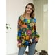 thumbnail image 2 of Jersey navideño YESNO para mujer con estampado gráfico de gran tamaño, 2 of 5