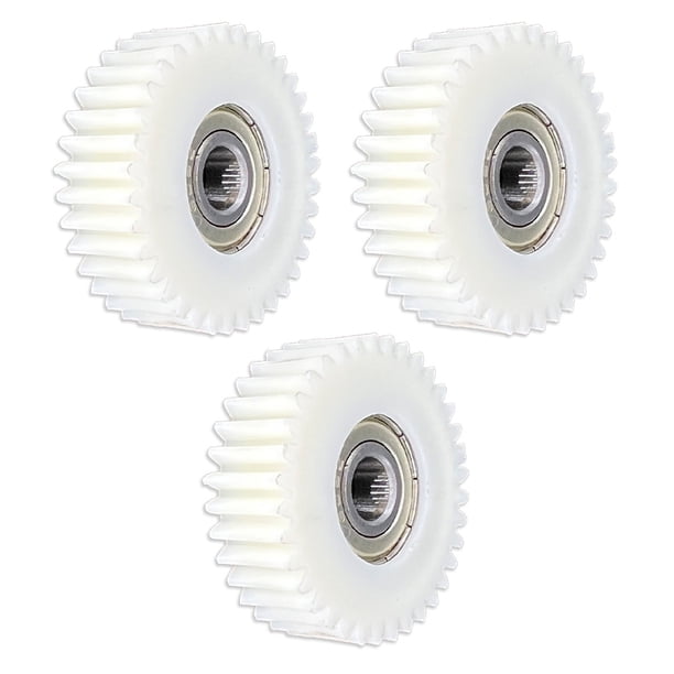 Sonducket Paquete de 3 engranajes de bicicleta eléctrica, repuesto de piezas de repuesto para componentes de conducción portátiles de nailon para Motor Ciclismo Sonducket OD023881-00