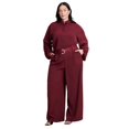 thumbnail image 4 of ELOQUII Women's Plus Size Wide Leg Belted Pant, 4 of 4