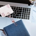 thumbnail image 5 of Paper Clips,Sturdy Metal Wire Hollow Out Clothespins,Multi Purpose Utility Binder Clips,Reusable Metal Paper Clips,Stainless Steel Hanging Pins for Kitchen Outdoor Office Cafe Restaurant (Rose Gold), 5 of 9