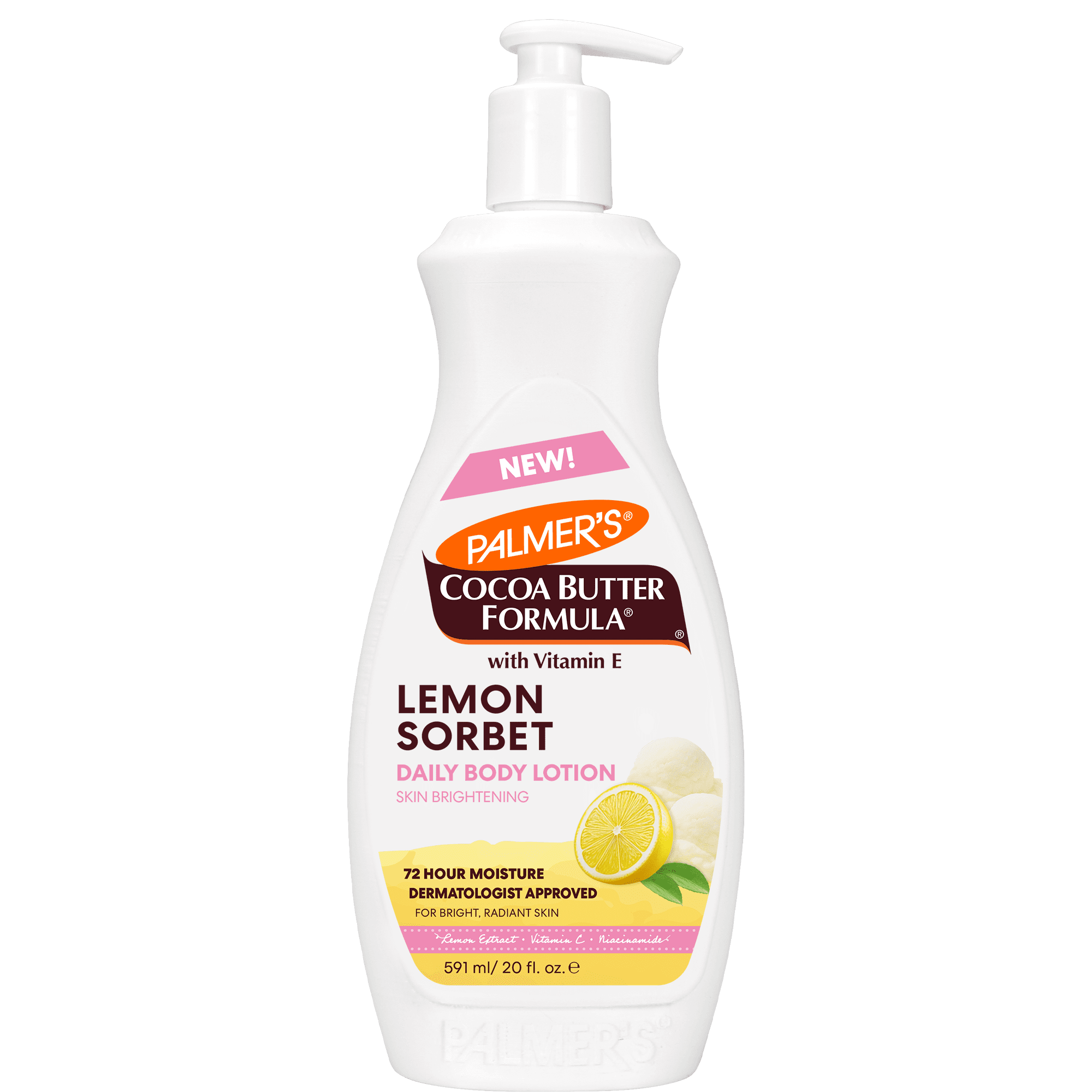 Palmer's Lemon Sorbet Brightening Body Lotion with Vitamin C and Niacinamide 20 fl.oz.