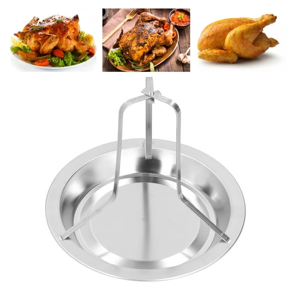 ANGGREK Chicken Roaster,Barbecue Tools,Stainless Steel Grilled Chicken Rack BBQ Barbecue Tools Picnic Party Family Party