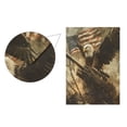 thumbnail image 4 of Wobogo Bald Eagle Cannon Garden Flag 28×40 Inch Double Sided For Outdoor Yard Decoration, 4 of 6