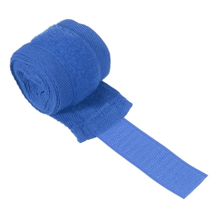 Uxcell Boxing Hand Wraps, 98 Inch Elastic Boxing Wraps Cotton Fist Mitts Wrist Straps Protection, Blue