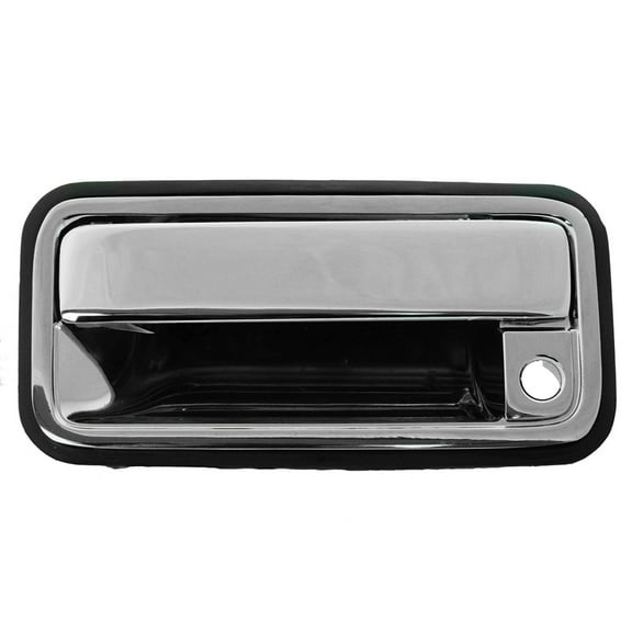 TRQ Door Handle Exterior Chrome Plated Metal for Left LH Chevy GMC C/K Suburban DHA69315