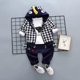 thumbnail image 1 of 3PCS Baby Boys Conjuntos de ropa Ropa para niños Chaquetas para niñas Abrigo + Niños Camiseta de manga larga + Pantalones deportivos Trajes Pantalones para niños pequeños80-S (65-75 CM) Gao Jinjia LED, 1 of 2