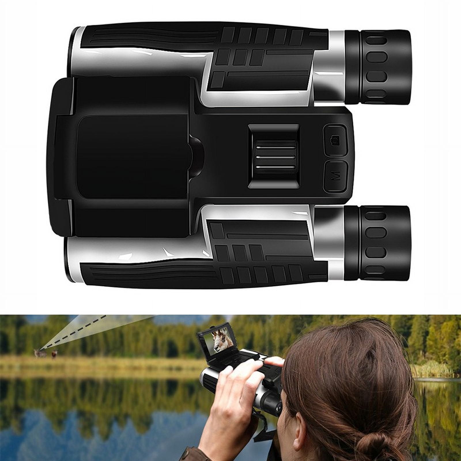 High Power Digital Binoculars with Camera, 5MP 1080P Video Recorder,