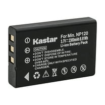 Kastar 1-Pack Battery Replacement for Fuji NP-120, NP-120B, FNP120, Fujifilm FinePix 603, FinePix F10, FinePix F10 Zoom, FinePix F11, FinePix F11 Zoom, FinePix M603, FinePix M603 Zoom Digital Cameras