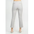 thumbnail image 3 of Adrianna Papell Mid Waist Pull On Solid Straight Pants by Curated Brands, 3 of 6