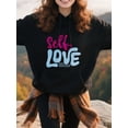 thumbnail image 2 of Cozy Motivational Quote Hoodie for Men and Women, Unisex Pullover Hooded Sweatshirt, Comfortable Cotton Poly Blend, Inspirational Everyday Casual Outfit, 2 of 5