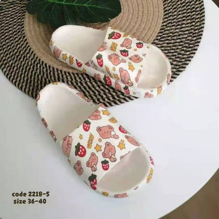 

CoCopeanut EVA Home Slipper for Women s Zebra Veins Family Men Slippers Outdoor Casual Shoes Summer Platform Unisex Female Light Sandals