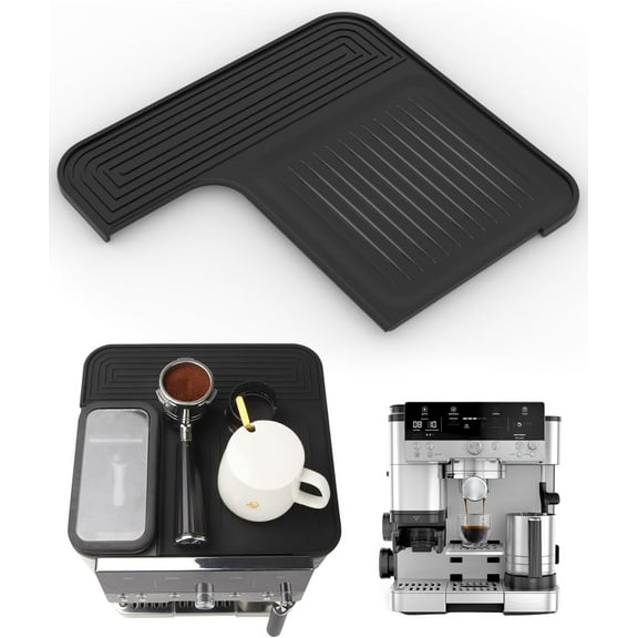 Top Mat for Ninja Luxe Espresso Coffee Machine ES601 & ES701 – Protects Top Surface – Food-Grade Silicone - Grinder Access Unblocked - Waterproof, Heat-Resistant - Accessories for Ninja Luxe Cafe