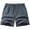 Grey, variant on Zshosam Mens Workout Shorts Big and Tall Men's Zipper Pockets Elastic Stretch Waist Workout Casual Shorts (Black,5XL)