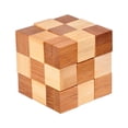 thumbnail image 1 of Brain Teaser Intellectual Toy Interlock Puzzles Educational Accessories Smooth Puzzle Educational Accessories Sweet Present for Adults Bamboo Birthday Gift Type 11, 1 of 8