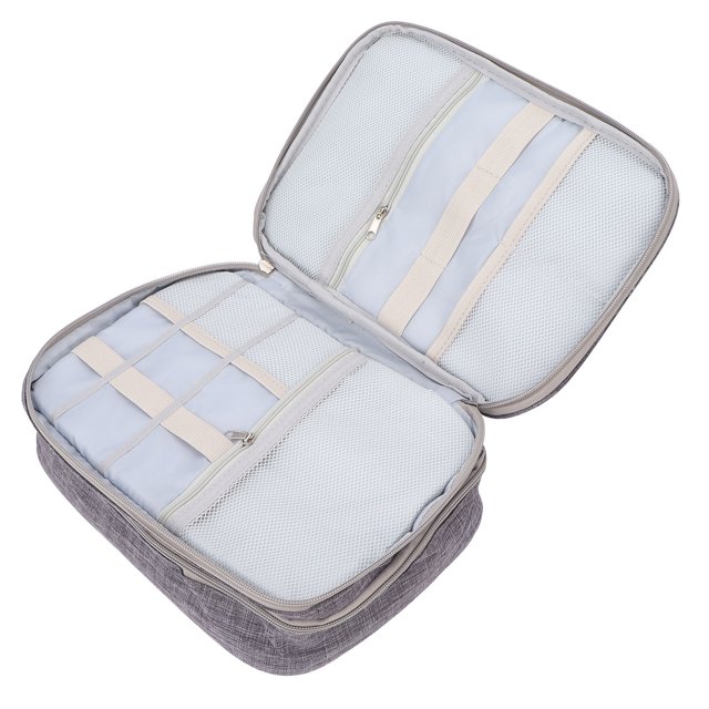 Estuche de maquillaje de viaje, bolsa de cosméticos, bolsa de almacenamiento de cosméticos portátil de viaje, estuche de almacenamiento de cosméticos de viaje, tecnología avanzada