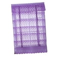 thumbnail image 1 of Bckout Shades for Windows - Juego cenefas de arande romana con globo romano para cocina / baño / dormitorio / bahía Purple_S Baoblaze Cortinas romanas para ventanas, 1 of 8