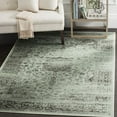 thumbnail image 3 of SAFAVIEH Vintage Hartley Traditional Area Rug, Spruce/Ivory, 6' x 6' Round, 3 of 7